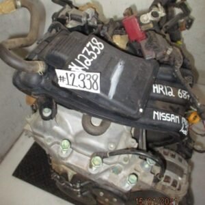 2012 NISSAN MICRA 1.2I ENGINE ONLY; ENG NO: HR12